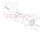 Driving pulley - Piaggio MP3 125 YOUrban ERL 2012