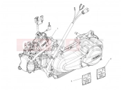Engine, assembly - Piaggio MP3 125 YOUrban ERL 2012