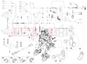 Main cable harness - Piaggio MP3 125 YOUrban ERL 2012