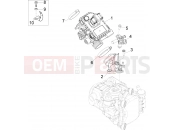 Throttle body - Injector - Induction joint - Piaggio MP3 125 YOUrban ERL 2012