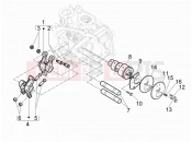 Rocking levers support unit - Piaggio MP3 125 YOUrban ERL 2013