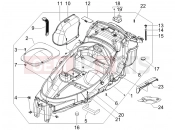 PIAGGIO MP3 250 Helmet huosing - Undersaddle