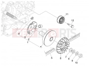 PIAGGIO MP3 250 ie LT Driving pulley