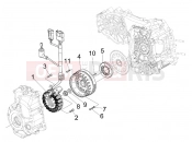 PIAGGIO MP3 250 ie LT gyújtás alaplap