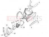 PIAGGIO MP3 250 ie LT Front shield