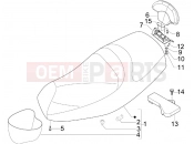 PIAGGIO MP3 250 ie LT Saddle/seats