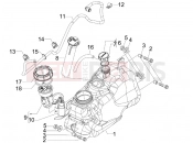 Benzin tank - Piaggio MP3 250 ie MIC 2009