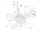 Head unit - Valve - Piaggio MP3 300 YOUrban ERL 2011
