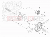 PIAGGIO MP3 300 YOUrban ERL Driving pulley