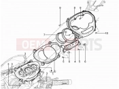 Meter combination - Cruscotto - Piaggio MP3 300 YOUrban LT ERL 2011