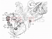 Fuel tank - Piaggio MP3 300 YOUrban LT ERL 2012