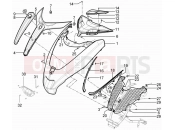 Front shield - Piaggio MP3 300 YOUrban LT ERL 2016
