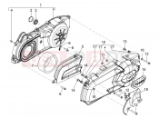 PIAGGIO MP3 300 YOUrban LT RL - Sport Crankcase cover - Crankcase cooling