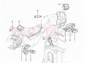 PIAGGIO MP3 300 YOUrban LT RL - Sport Selectors - Switches - Buttons