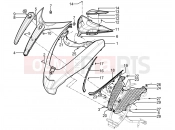 Front shield - Piaggio MP3 300 YOUrban LT RL - Sport 2018