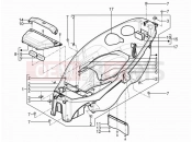 Helmet huosing - Undersaddle - Piaggio MP3 300 YOUrban LT RL - Sport 2019