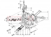PIAGGIO MP3 350 MAXI Sport Head unit - Valve