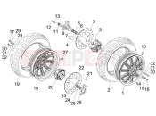 PIAGGIO MP3 400 ie első kerék
