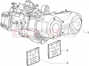 PIAGGIO MP3 400 RL Touring Engine, assembly
