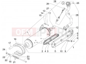 PIAGGIO MP3 400 RL Touring Silencer