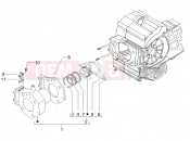PIAGGIO MP3 500 (USA) Cylinder-piston-wrist pin unit
