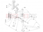 PIAGGIO MP3 500 (USA) Stand/s