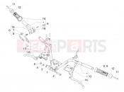 PIAGGIO MP3 500 LT Business Handlebars - Master cil.