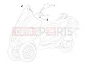 PIAGGIO MP3 500 LT Sport - Business Driving mirror/s