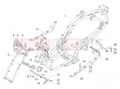 Frame/bodywork - Piaggio MP3 500 Sport Business ABS (USA) 2018