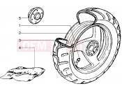 PIAGGIO Rear wheel