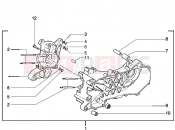 PIAGGIO Crankcase