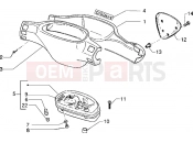PIAGGIO Speedometers kms.-Handlebar covers