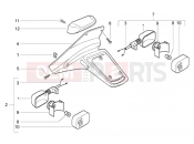 PIAGGIO Rear tail lamp