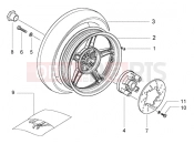 PIAGGIO Rear wheel