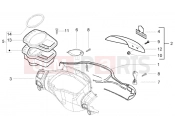 PIAGGIO Speedometers Kms. - handlebar covers