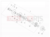 PIAGGIO NRG Power DD Driven pulley
