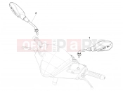 PIAGGIO NRG Power DD Driving mirror/s