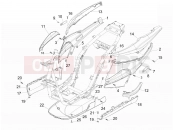 Side cover - Spoiler - Piaggio NRG Power DD 2013