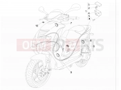 PIAGGIO NRG Power DD Main cable harness