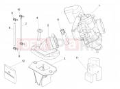 PIAGGIO NRG Power DD Serie Speciale Carburettor, assembly - Union pipe