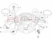 Selectors - Switches - Buttons - Piaggio NRG Power DD Serie Speciale 2011