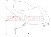 PIAGGIO NRG Power DD Serie Speciale Saddle/seats
