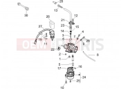 Carburetor's components - Piaggio NRG Power DT 2005