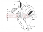 Front shield - Piaggio NRG Power DT 2007
