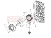 Flywheel magneto - Piaggio NRG Power DT 2009
