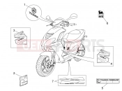 Plates - Emblems - Piaggio NRG Power DT 2015