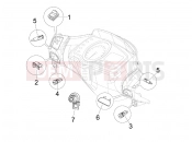 Selectors - Switches - Buttons - Piaggio NRG Power DT 2015