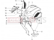 Front shield - Piaggio NRG Power DD 2018