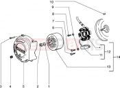 PIAGGIO NTT Flywheel magneto