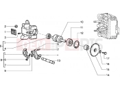 PIAGGIO Rocker levers support